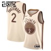 NBA Golden State Warriors Trikot Brandin Podziemski Nike 2025-26 City Edition Weiß Swingman - Kinder